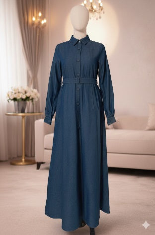 Denim Abaya